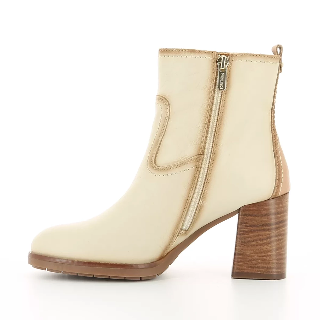 Image (4) de la chaussures Pikolinos - Boots Beige en Cuir