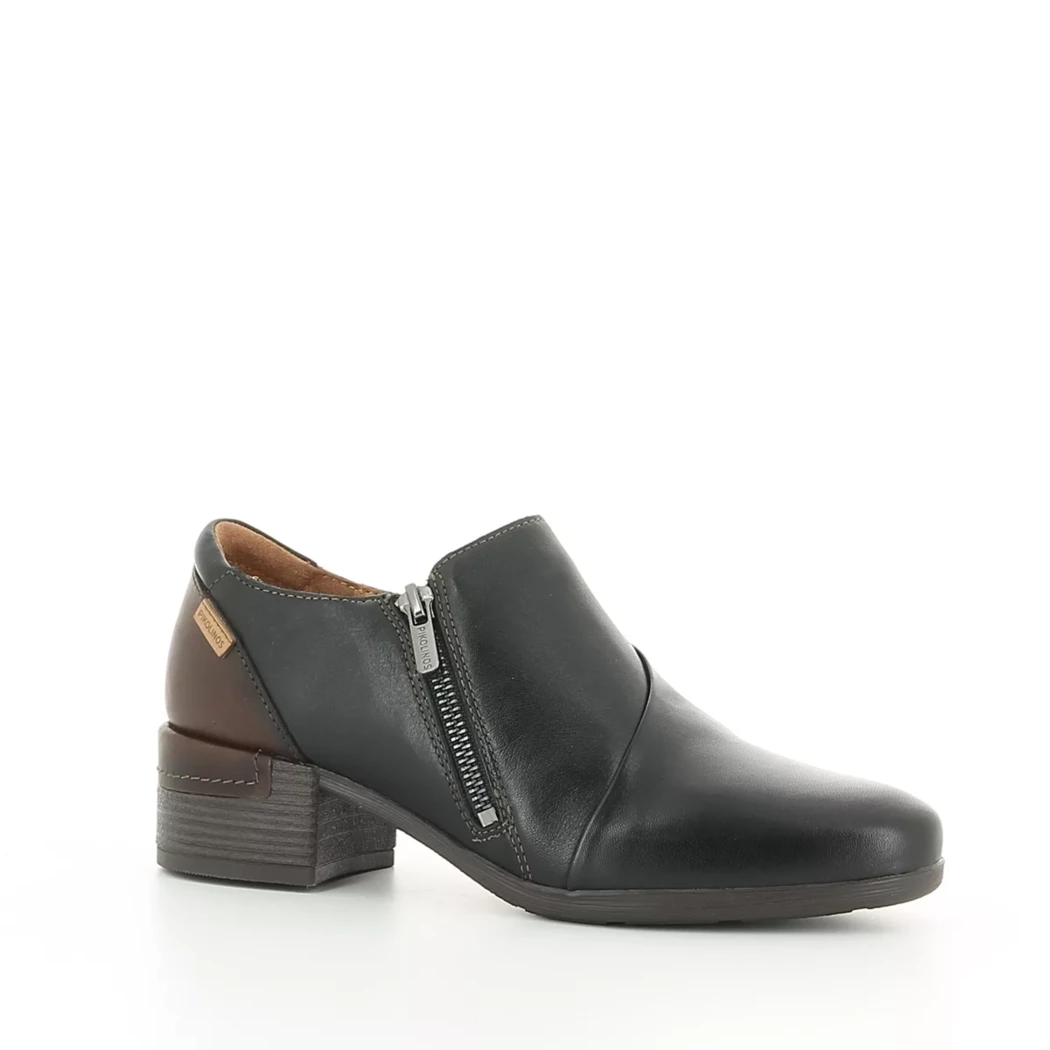 Image (1) de la chaussures Pikolinos - Mocassins Noir en Cuir