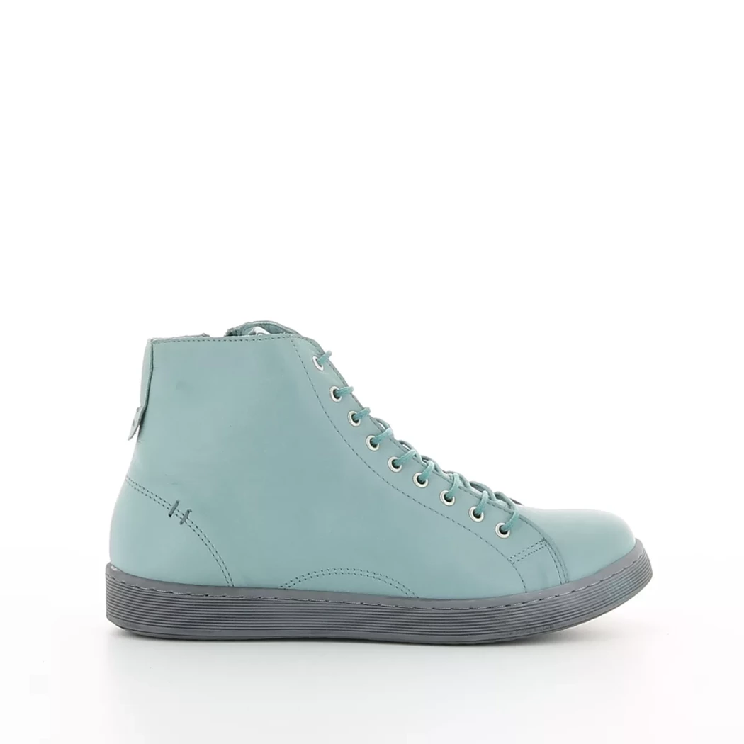 Image (2) de la chaussures Andrea Conti - Bottines Bleu en Cuir