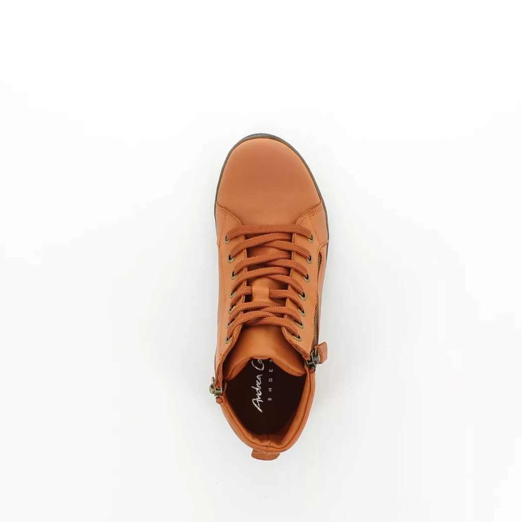 Image (6) de la chaussures Andrea Conti - Bottines Orange en Cuir