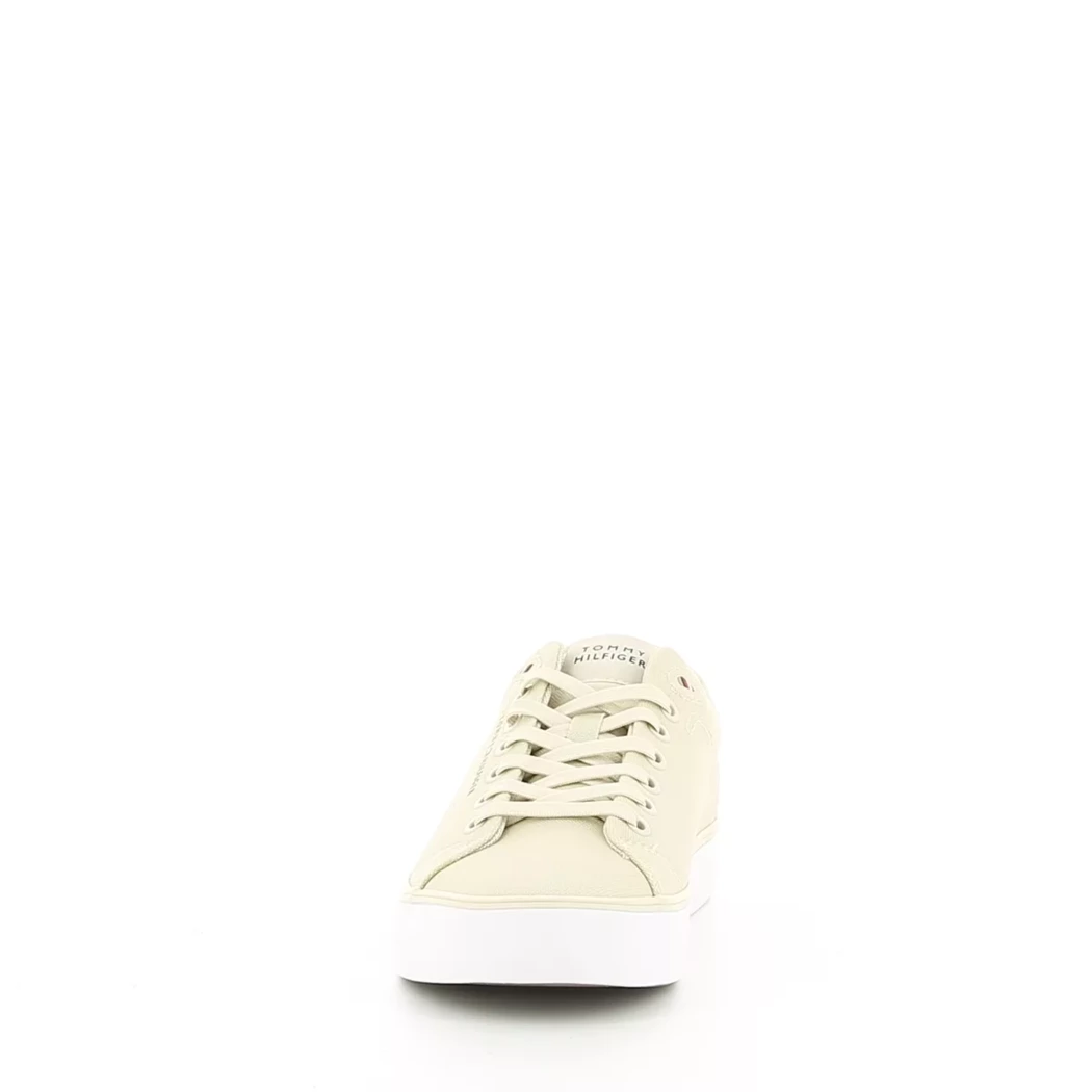Image (5) de la chaussures Tommy Hilfiger - Baskets Beige en Textile
