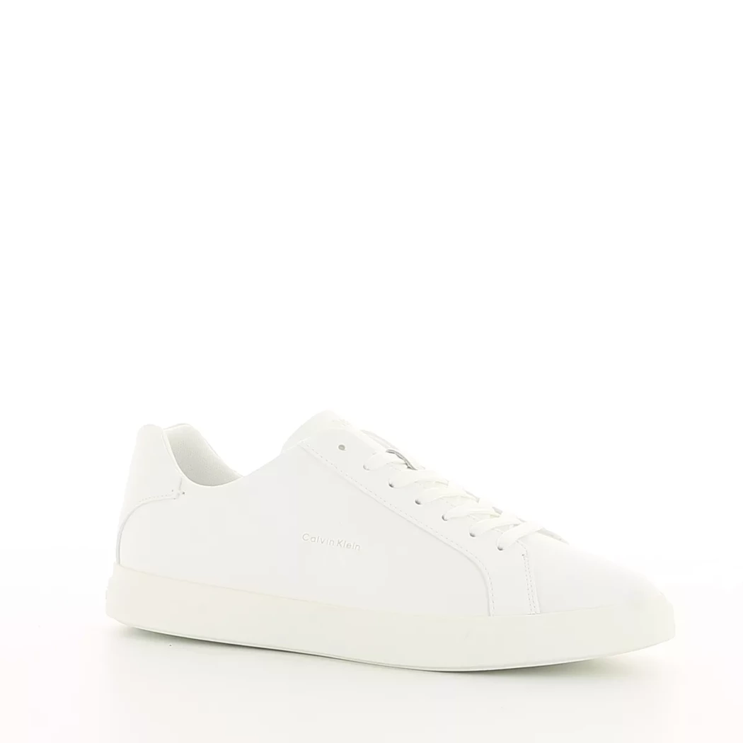Image (1) de la chaussures Calvin Klein - Baskets Blanc en Cuir