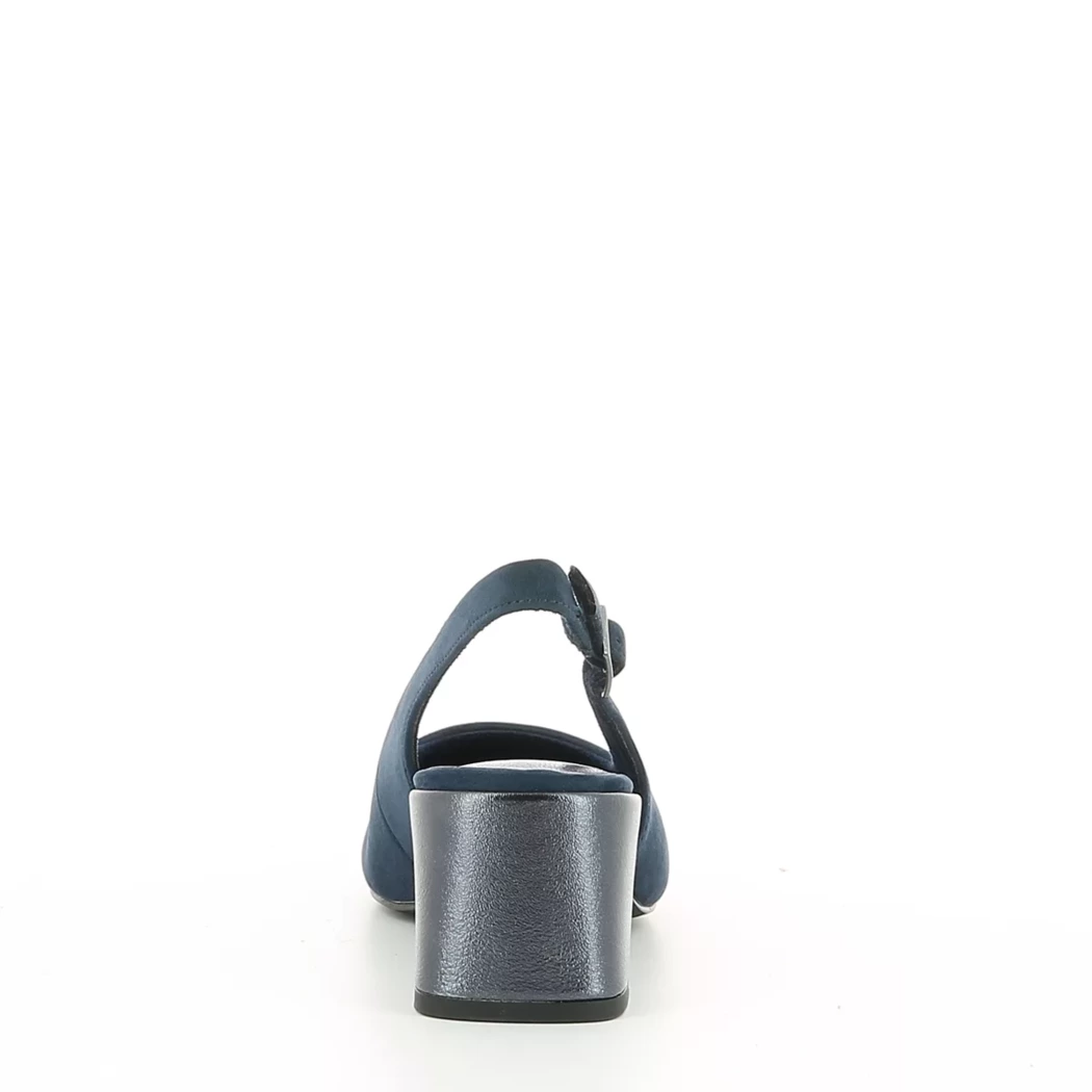 Image (3) de la chaussures Marco Tozzi - Escarpins Bleu en Cuir synthétique