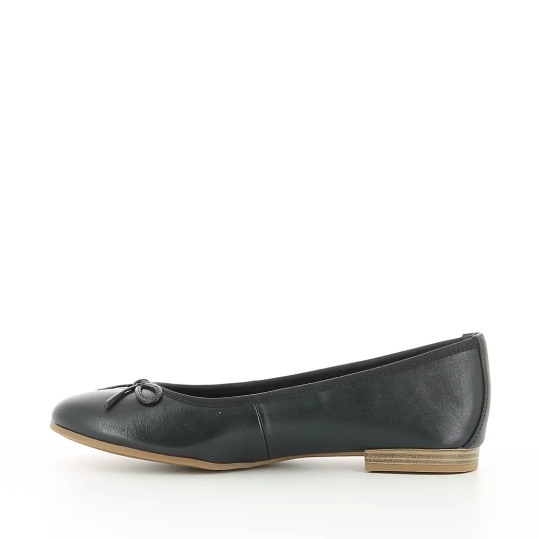 Image (4) de la chaussures Tamaris - Ballerines Bleu en Cuir