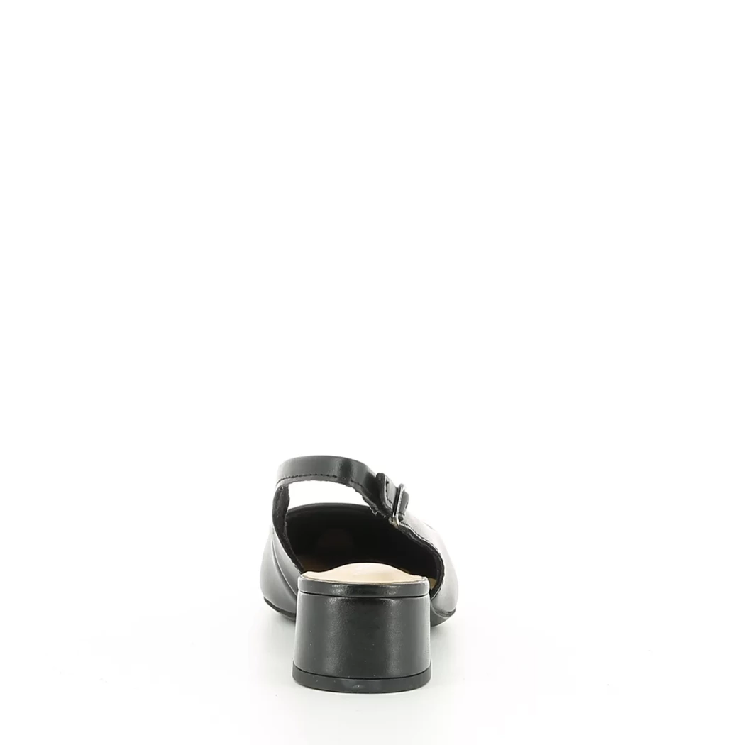 Image (3) de la chaussures Tamaris - Escarpins Noir en Cuir
