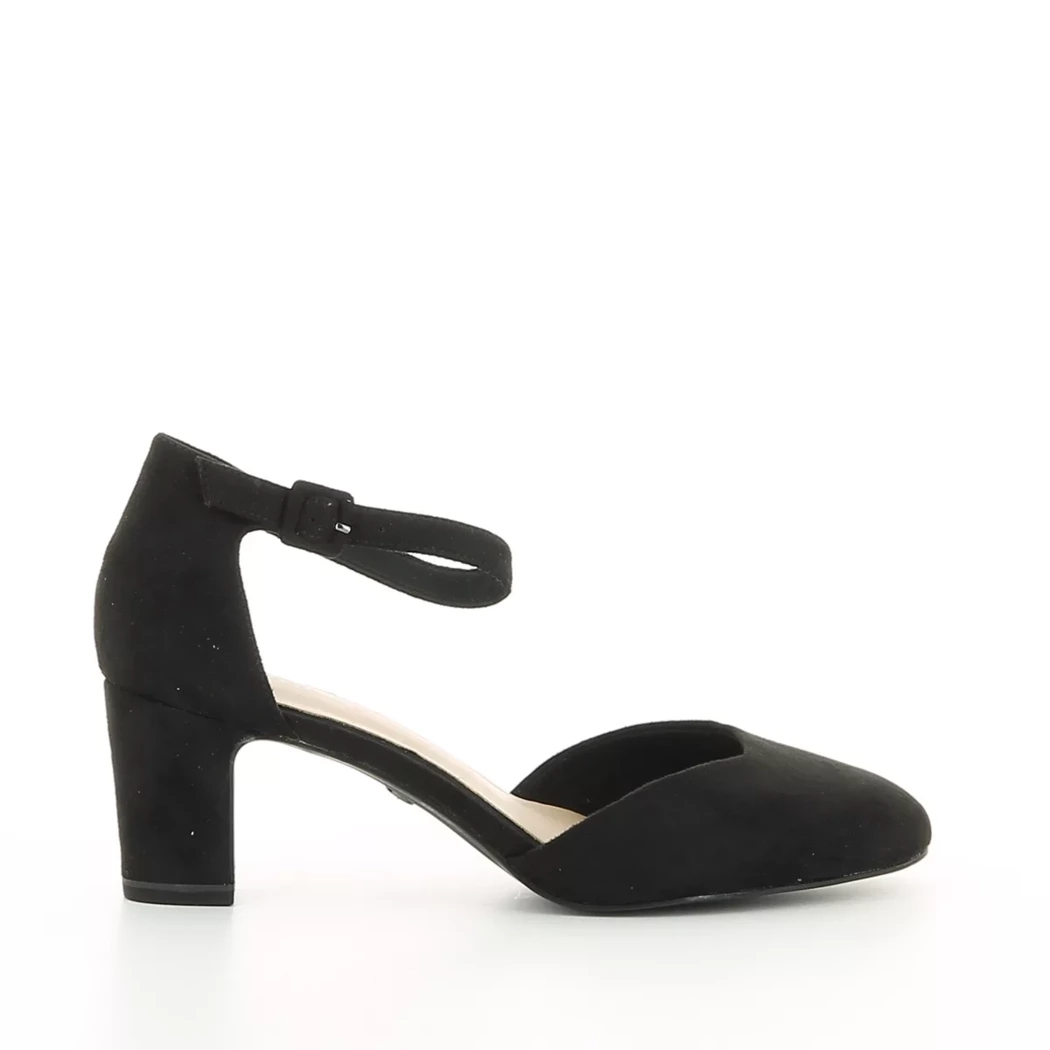 Image (2) de la chaussures Tamaris - Escarpins Noir en Cuir synthétique