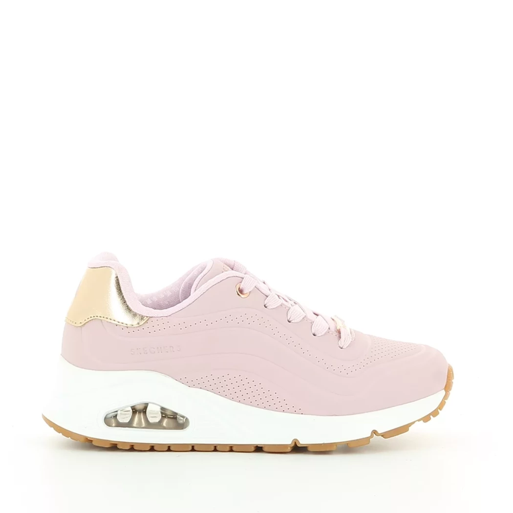 Image (2) de la chaussures Skechers - Baskets Rose en Cuir synthétique