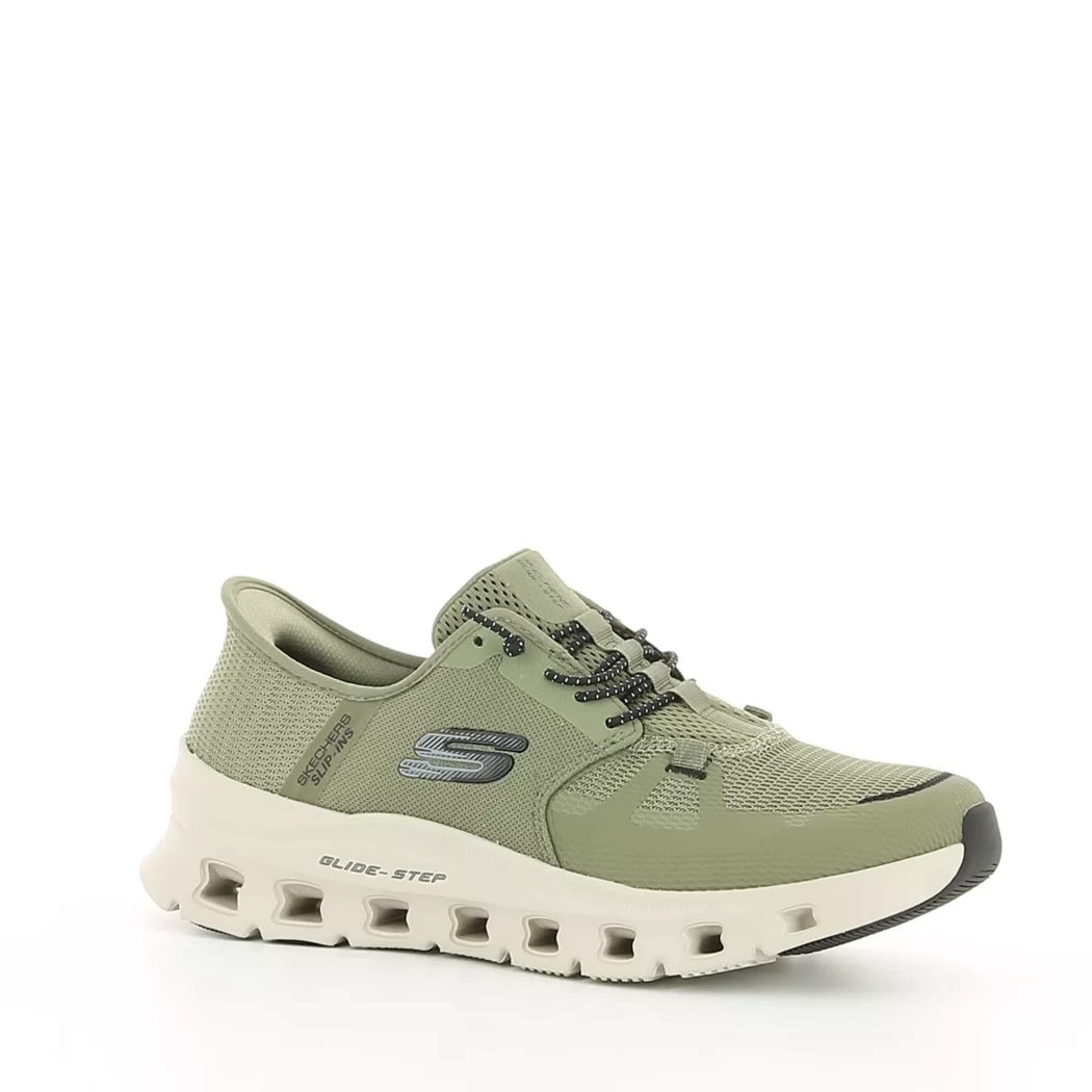 Image (1) de la chaussures Skechers - Baskets Vert en Textile