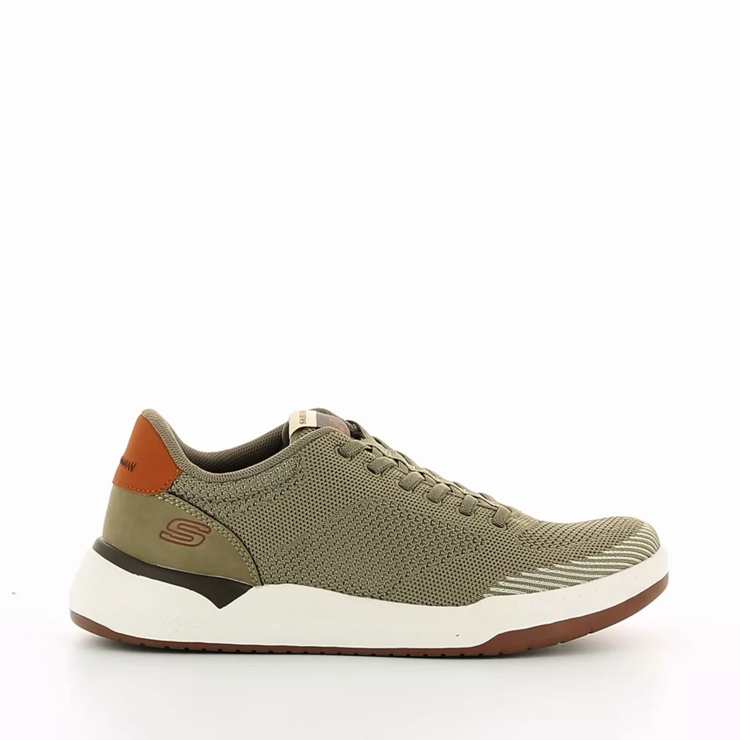 Image (2) de la chaussures Skechers - Baskets Taupe en Textile