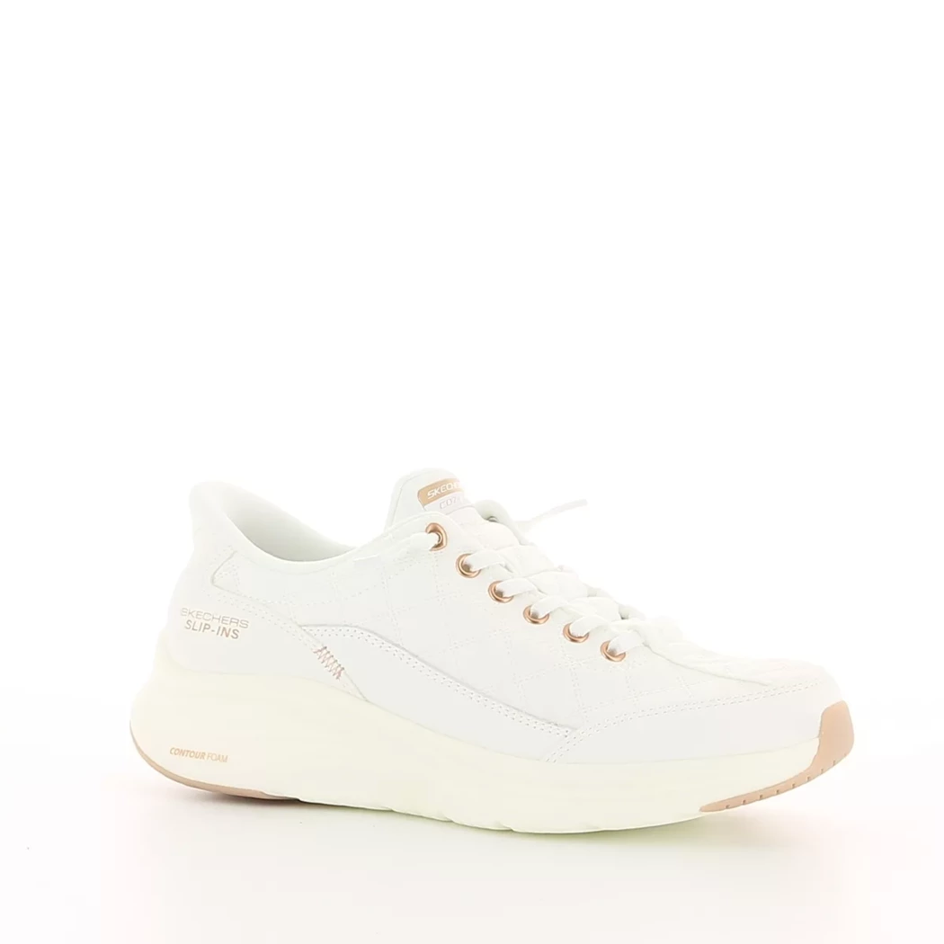 Image (1) de la chaussures Skechers - Baskets Blanc en Textile