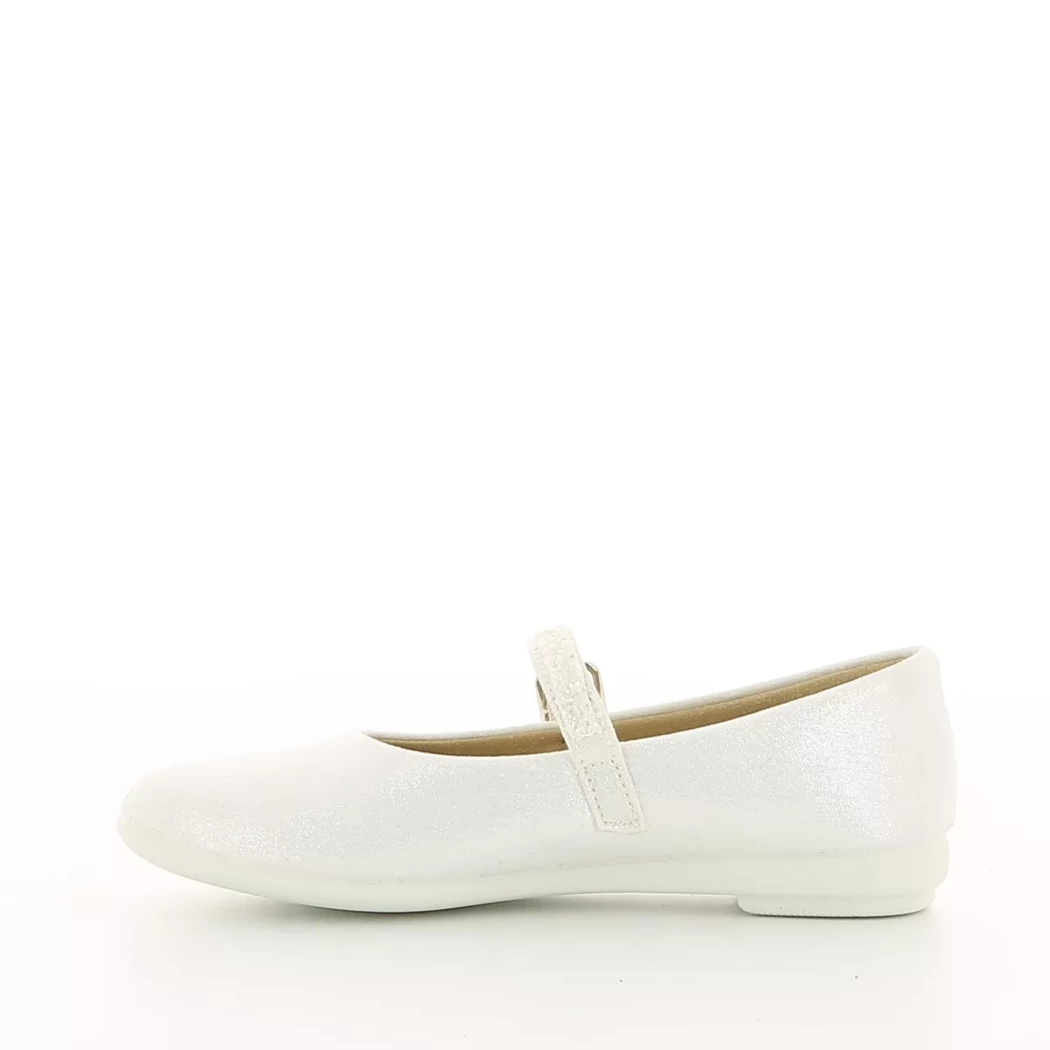 Image (4) de la chaussures Vul ladi - Ballerines Blanc en Textile