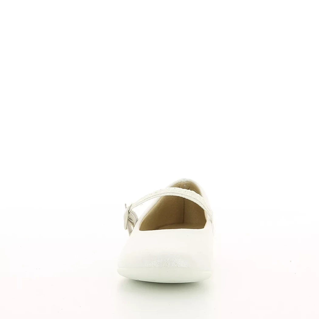 Image (5) de la chaussures Vul ladi - Ballerines Blanc en Textile