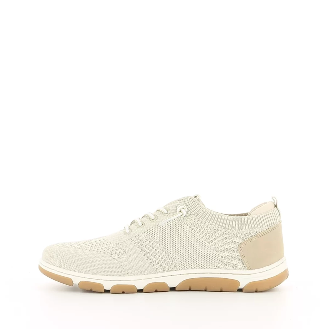 Image (4) de la chaussures Mustang - Baskets Beige en Textile