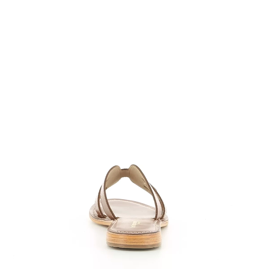 Image (3) de la chaussures Les Tropeziennes - Mules et Sabots Cuir naturel / Cognac en Cuir