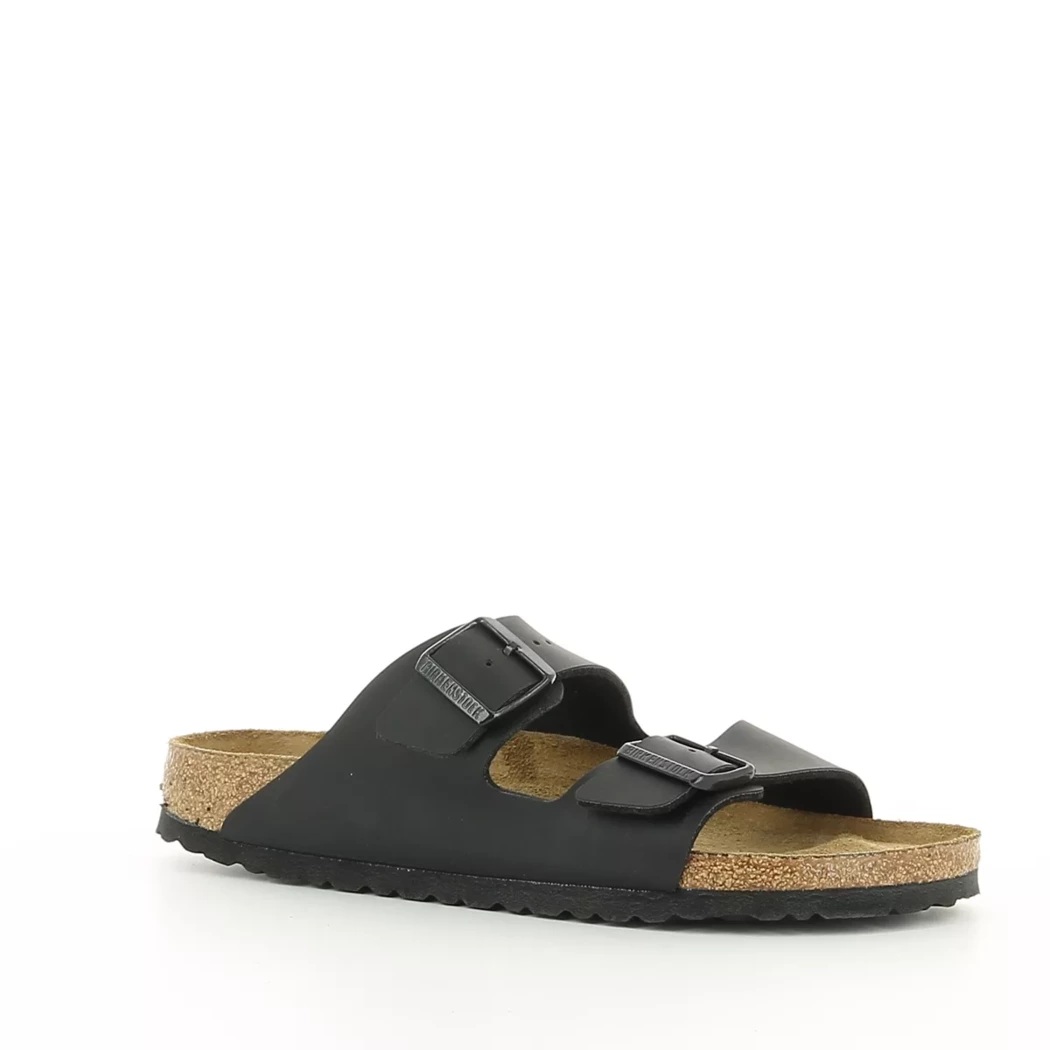 Image (1) de la chaussures Birkenstock - Mules et Sabots Noir en Cuir synthétique