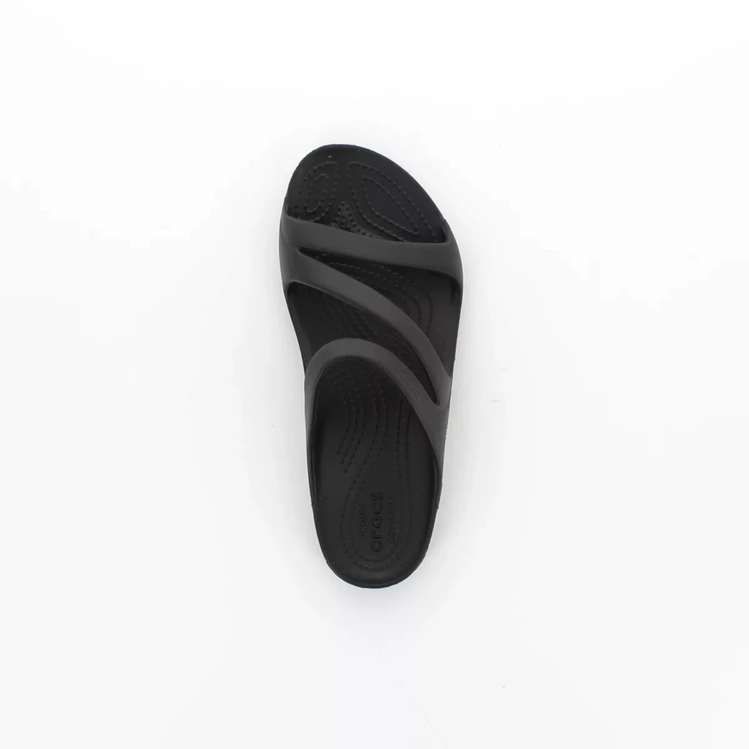 Image (6) de la chaussures Crocs - Mules et Sabots Noir en Caoutchouc