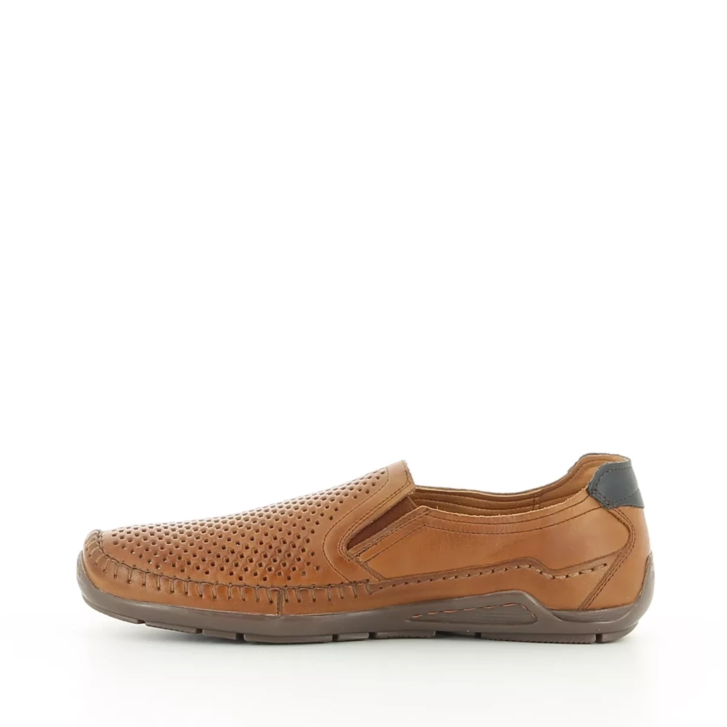 Image (4) de la chaussures Pikolinos - Mocassins Cuir naturel / Cognac en Cuir