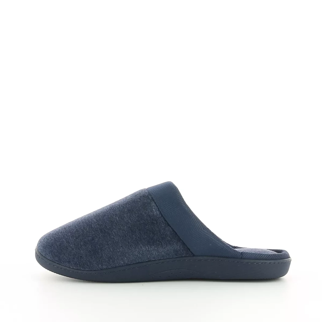 Image (4) de la chaussures Isotoner - Pantoufles et Chaussons Bleu en Textile