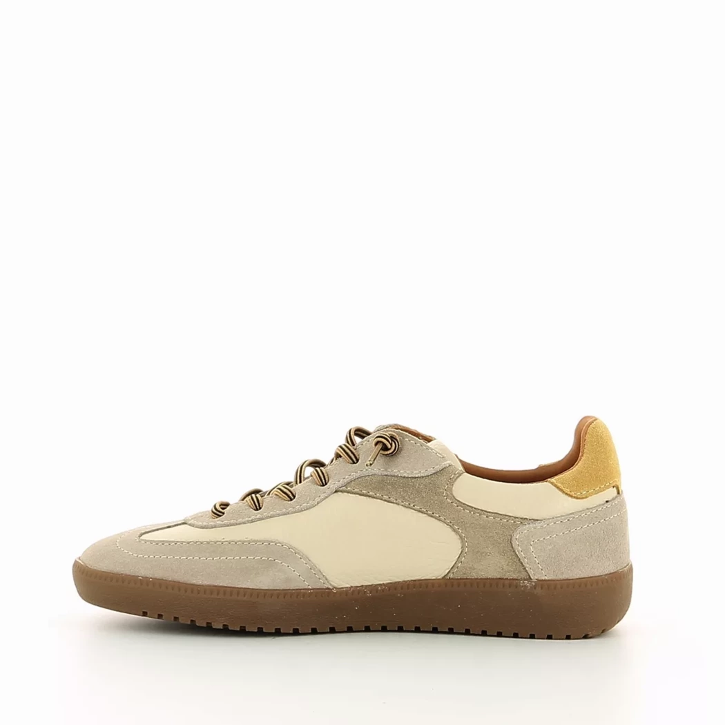 Image (4) de la chaussures Diabolo Studio - Baskets Beige en Cuir