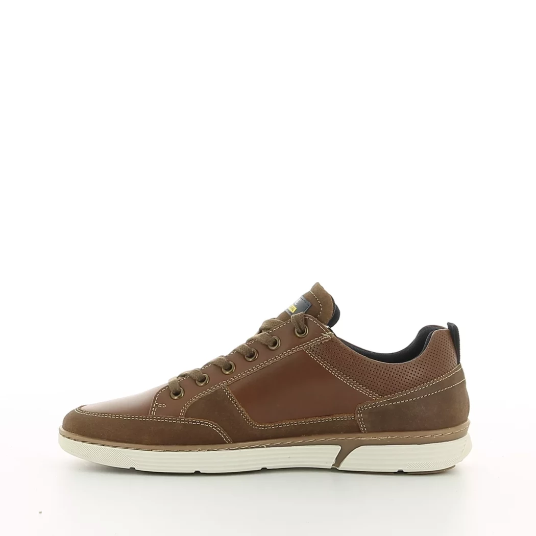 Image (4) de la chaussures Trek Stone - Chaussures à lacets Cuir naturel / Cognac en Cuir