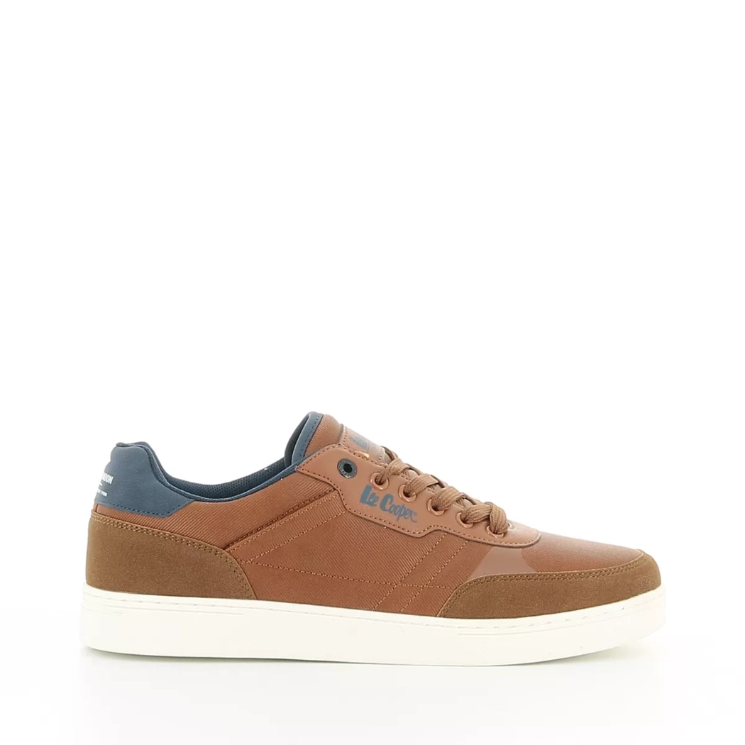 Image (2) de la chaussures Lee Cooper - Baskets Cuir naturel / Cognac en Cuir synthétique