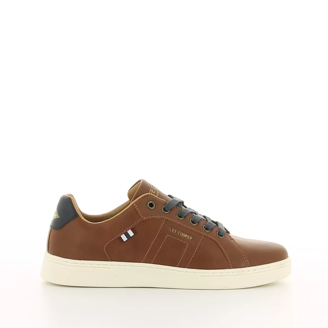 Image (2) de la chaussures Lee Cooper - Baskets Cuir naturel / Cognac en Cuir synthétique