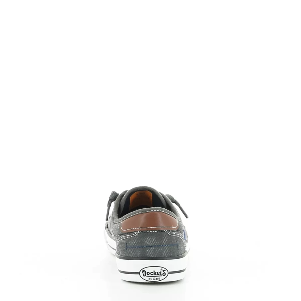 Image (3) de la chaussures Dockers - Baskets Gris en Textile