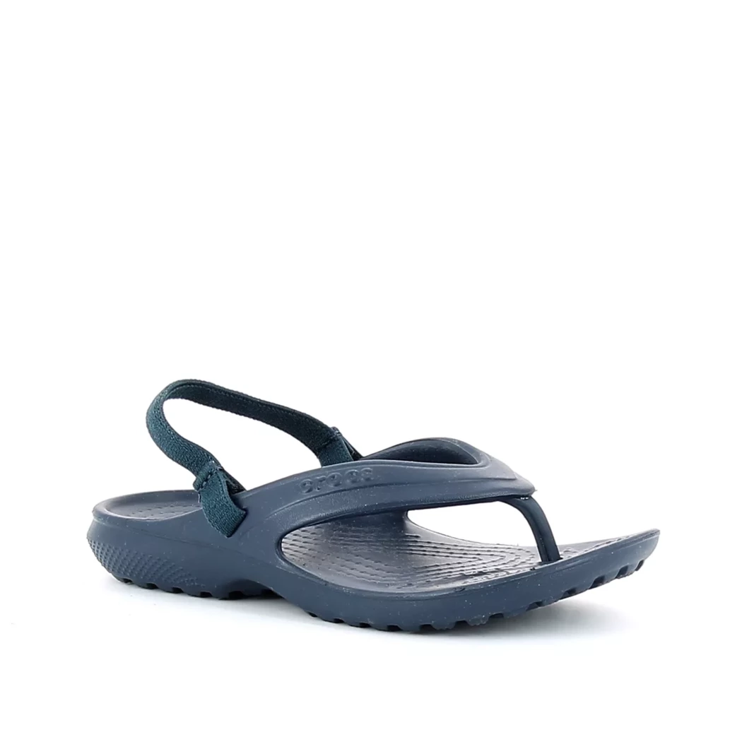 Image (1) de la chaussures Crocs - Tongs et Plage Bleu en Caoutchouc