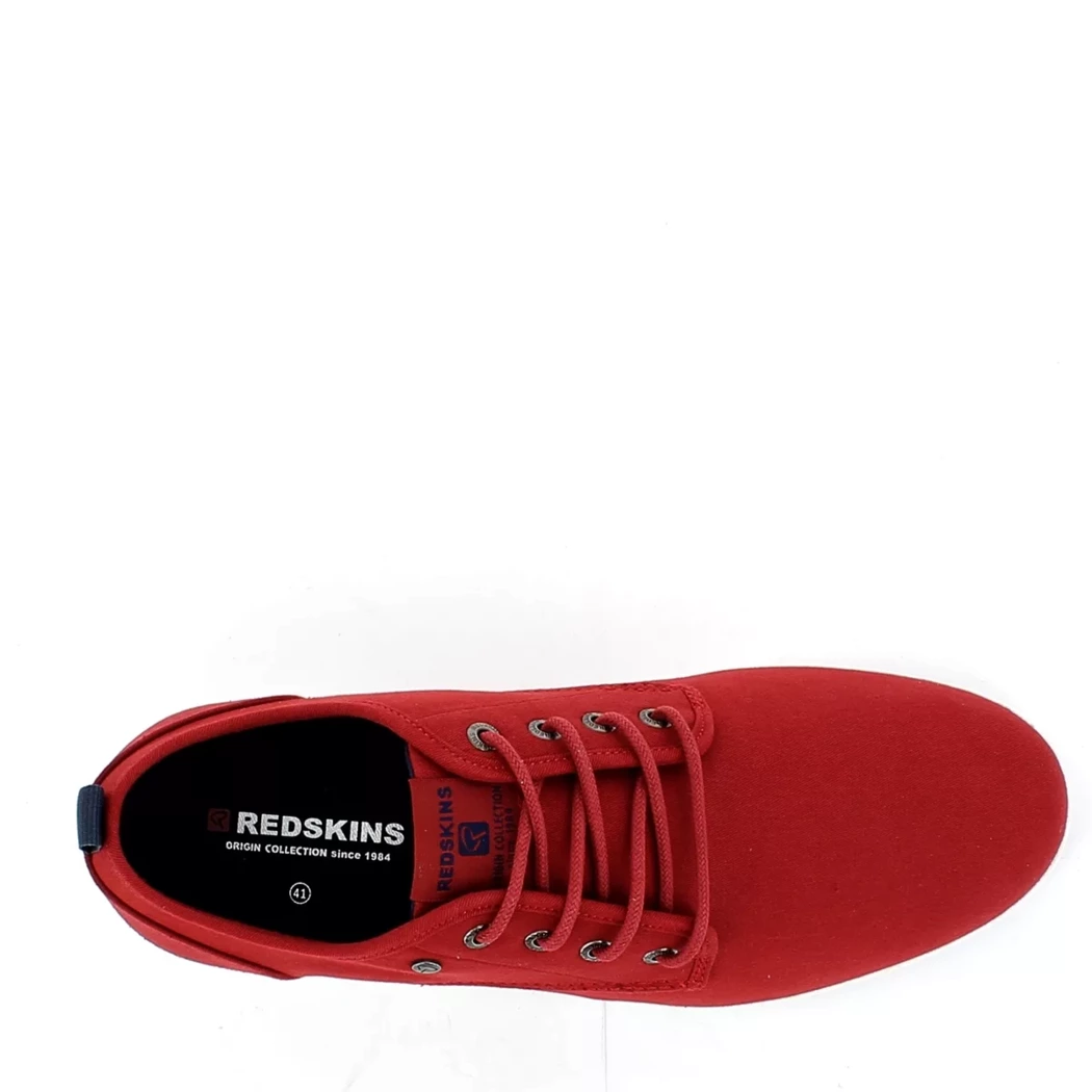 Image (6) de la chaussures Redskins - Baskets Bordeaux en Textile