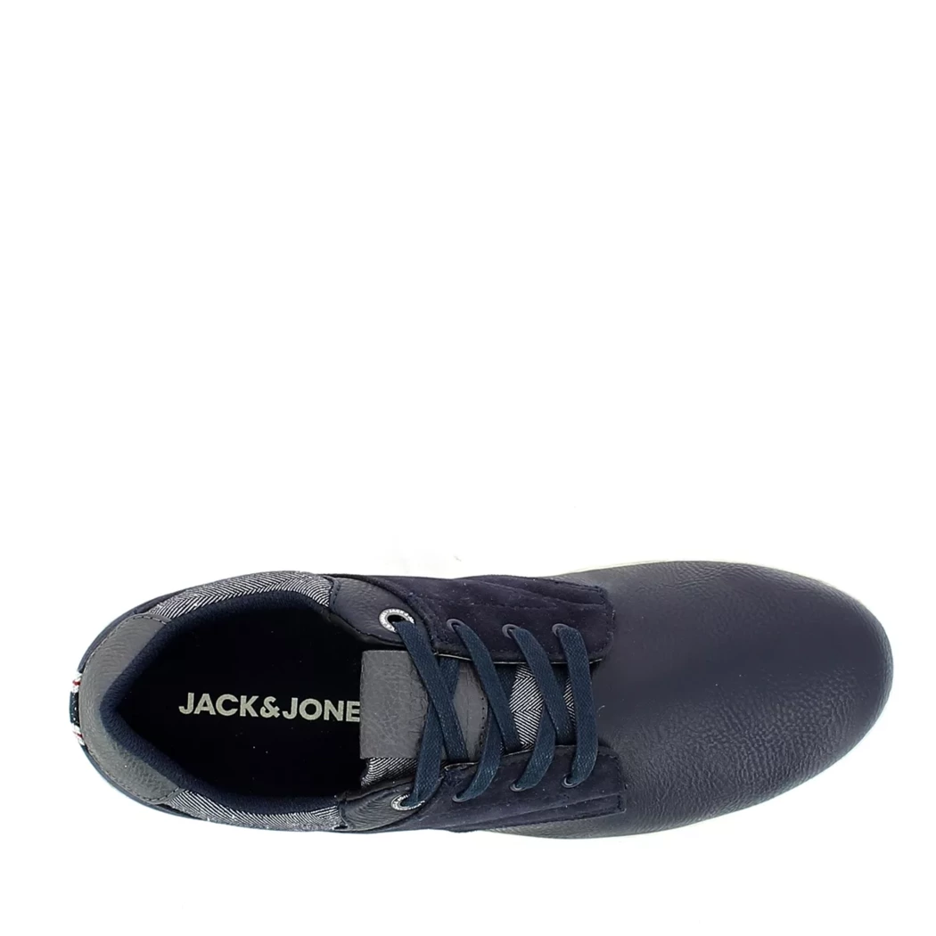 Image (6) de la chaussures Jack & Jones - Chaussures à lacets Bleu en Cuir synthétique