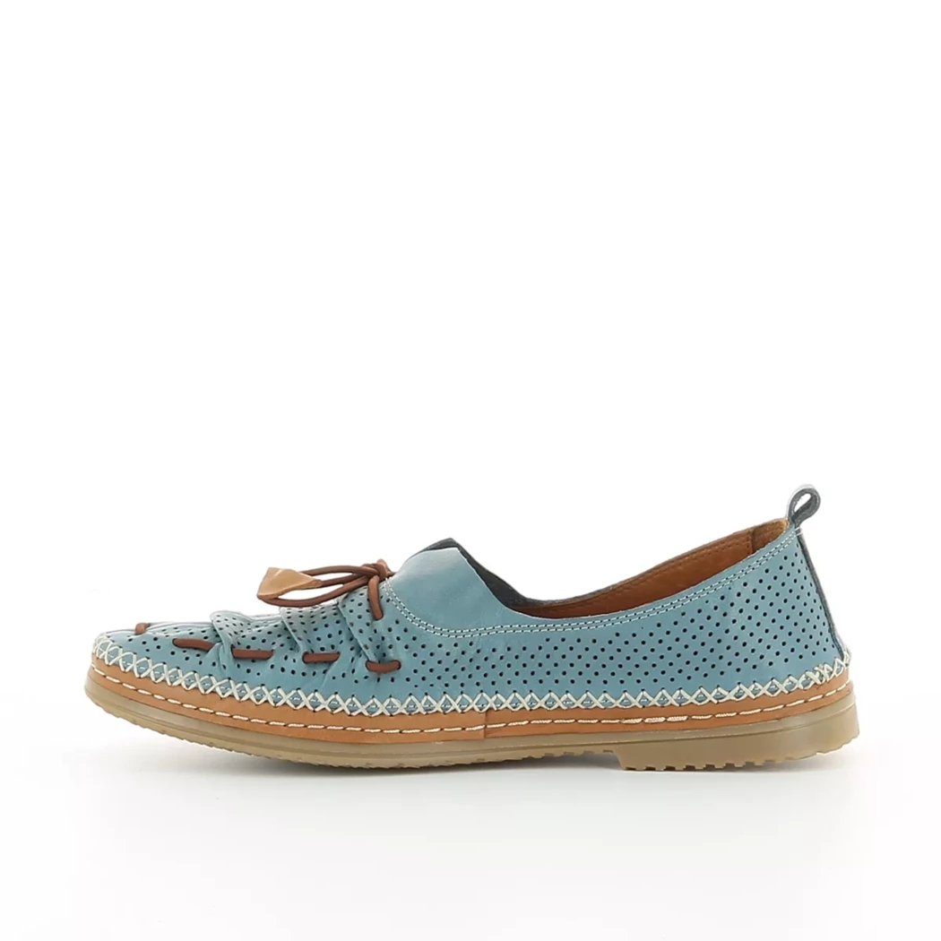 Image (4) de la chaussures Baboos - Chaussures à lacets Bleu en Cuir