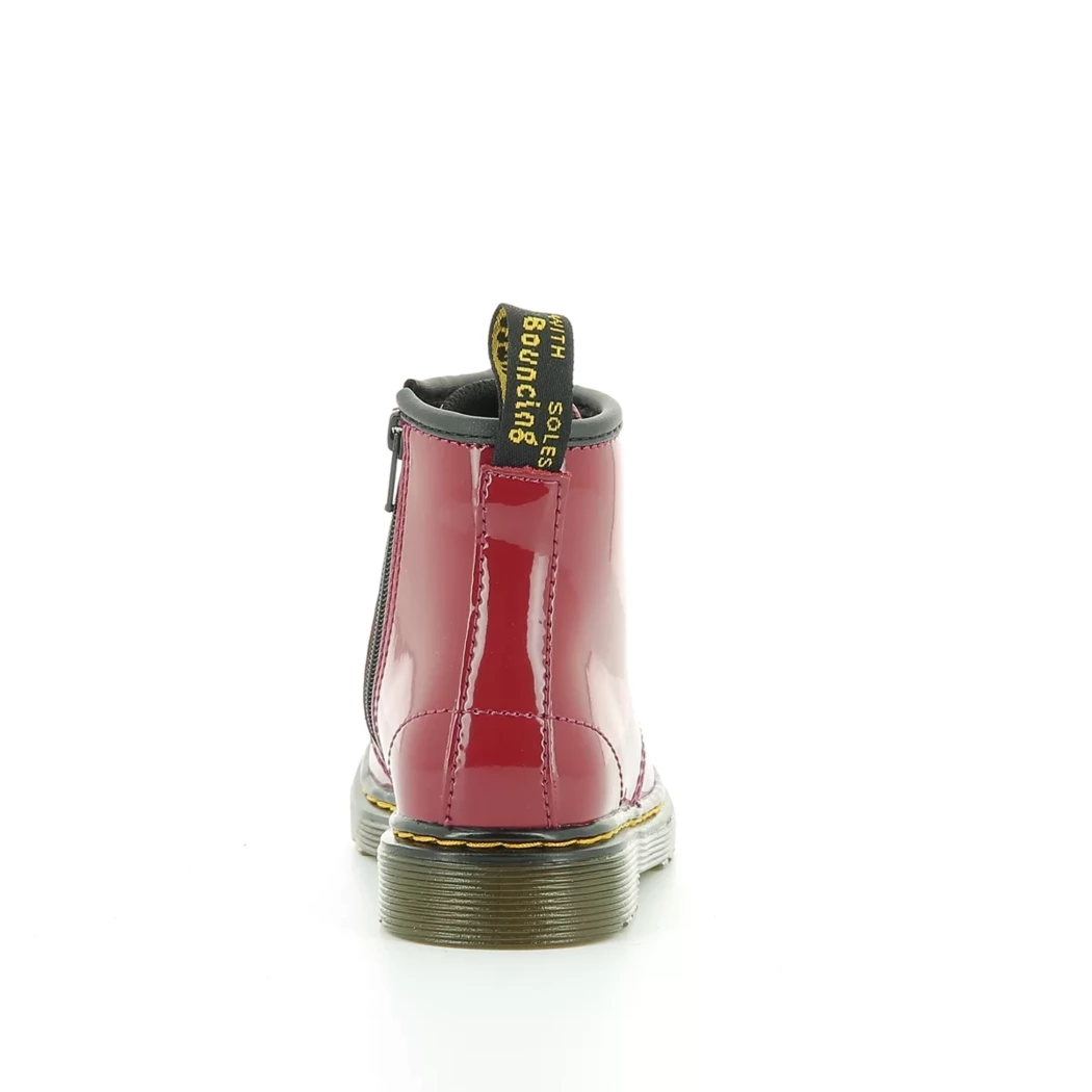 Image (3) de la chaussures Dr. Martens - Bottines Rose en Cuir vernis