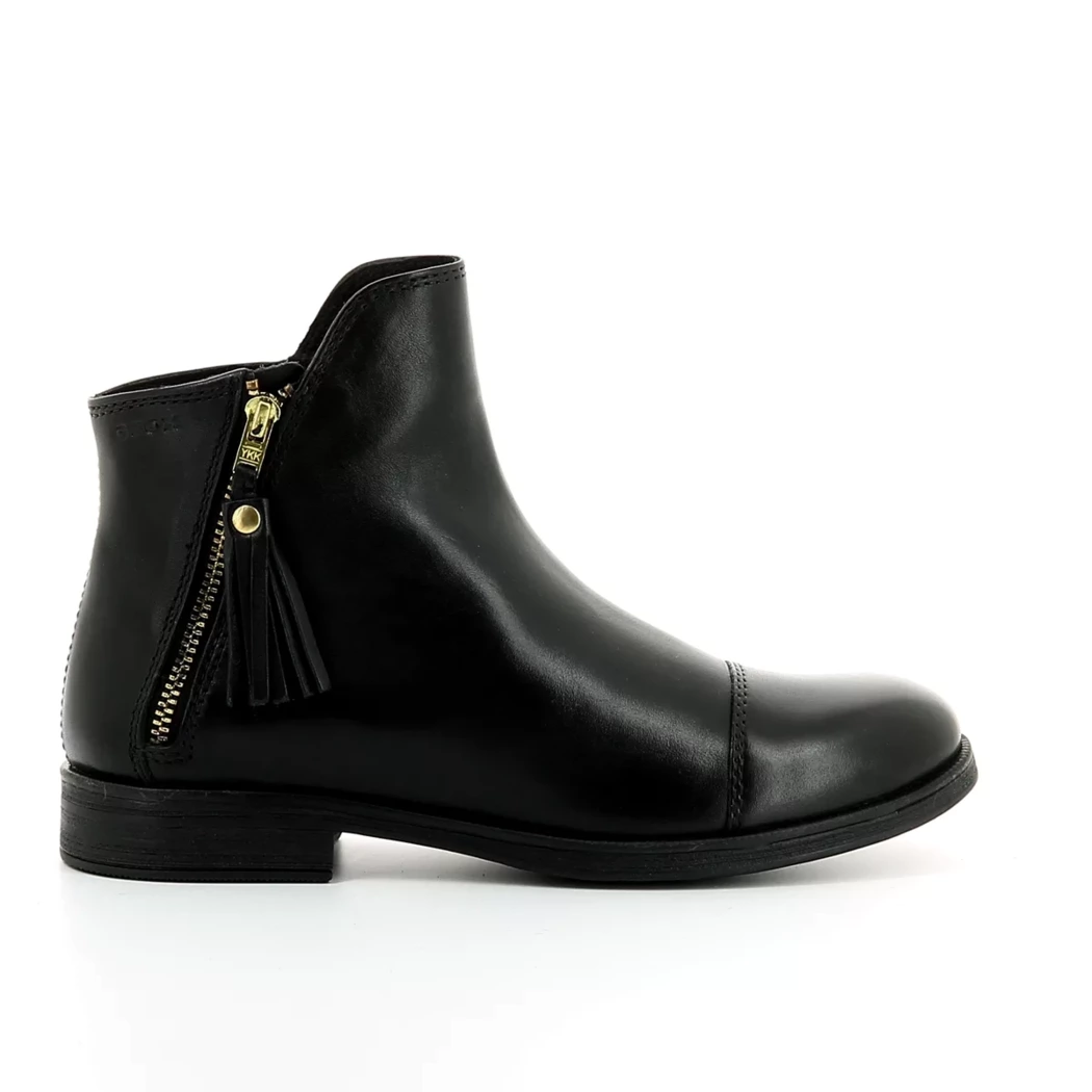 Image (2) de la chaussures Geox - Boots Noir en Cuir