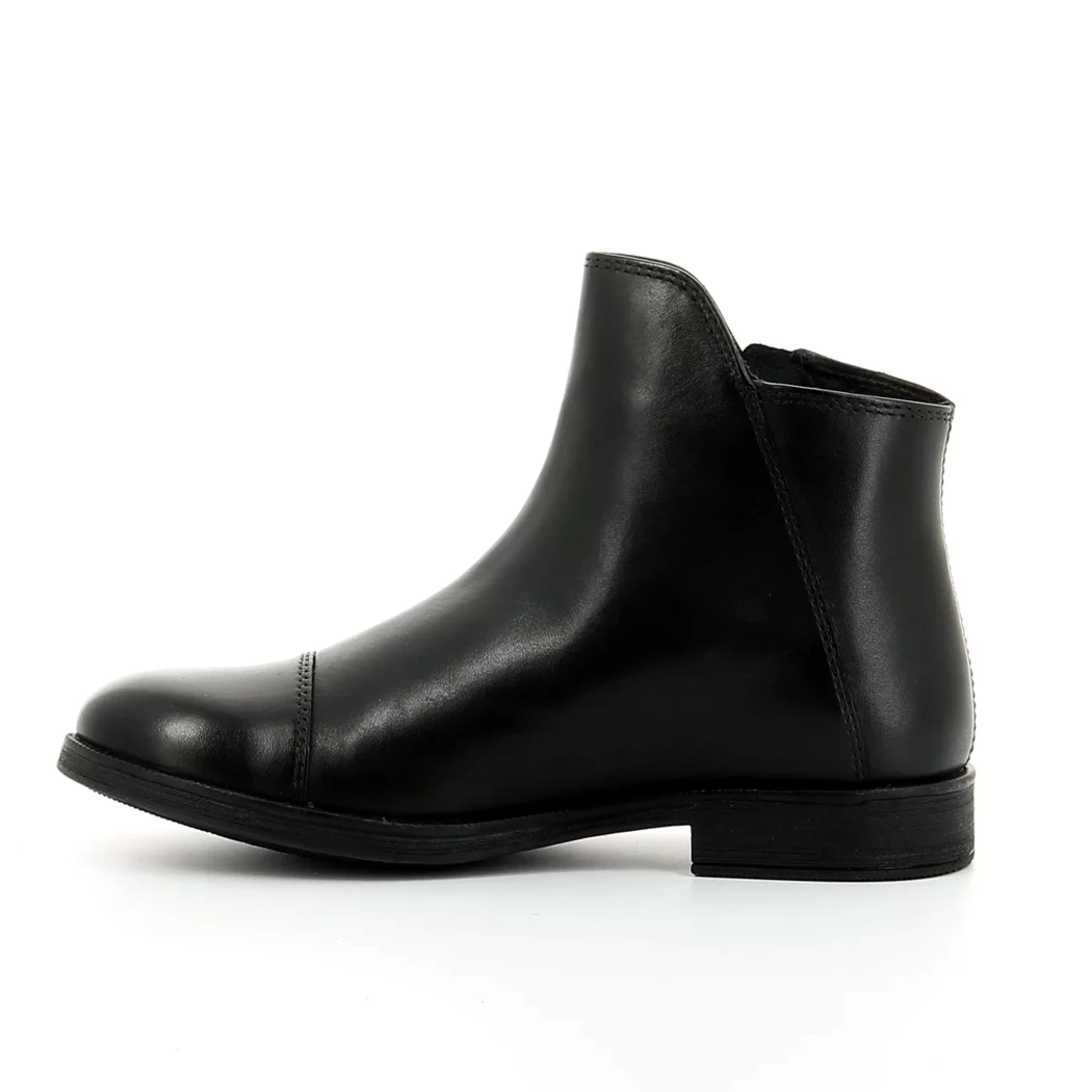 Image (4) de la chaussures Geox - Boots Noir en Cuir