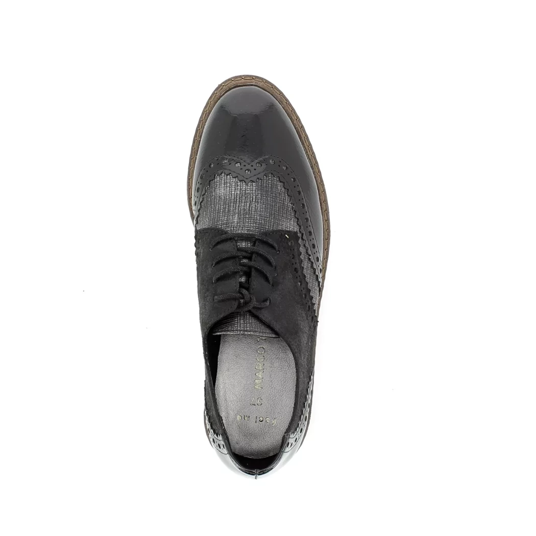 Image (6) de la chaussures Marco Tozzi - Chaussures à lacets Noir en Multi-Matières