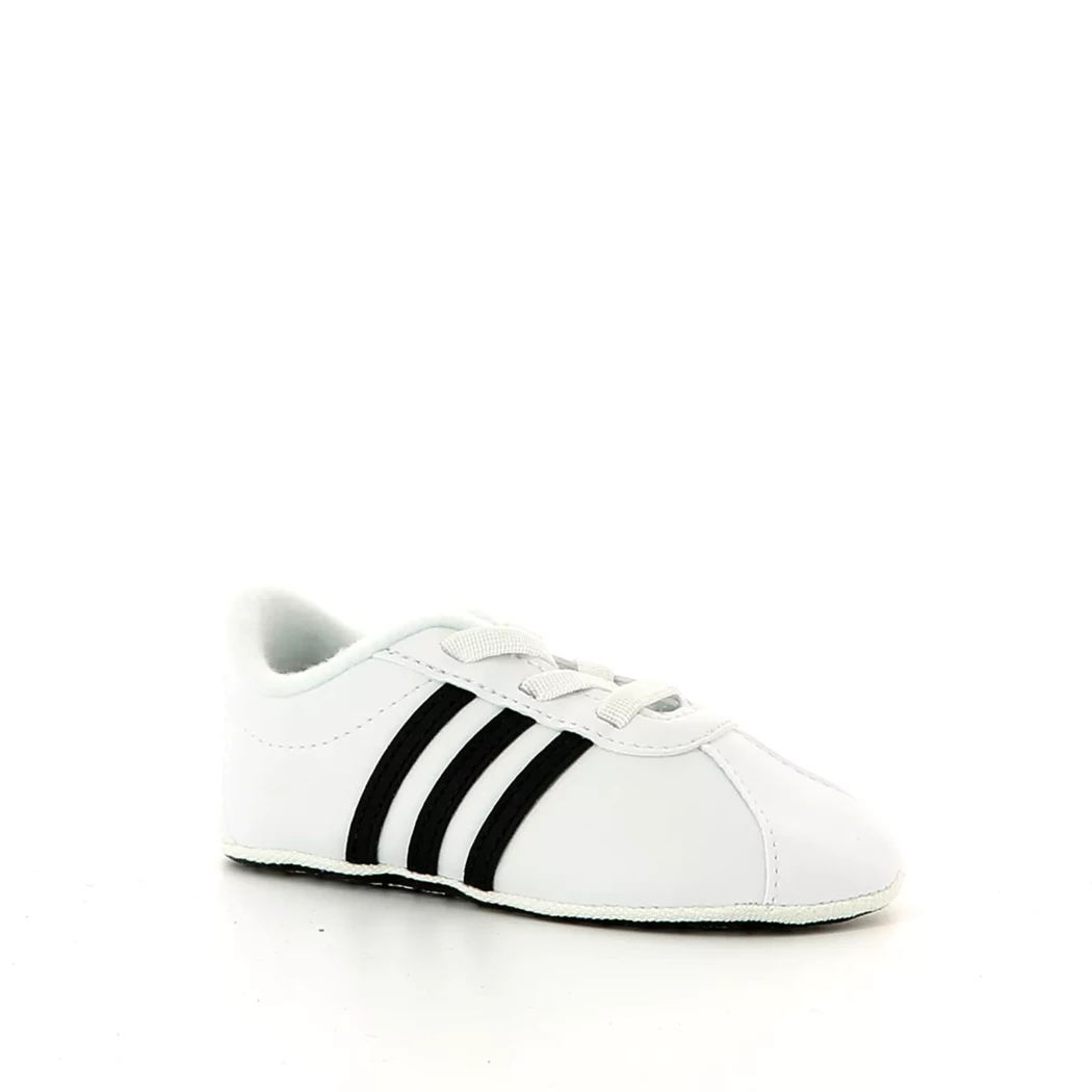 Image (1) de la chaussures Adidas - Chaussons bébé Blanc en Cuir synthétique
