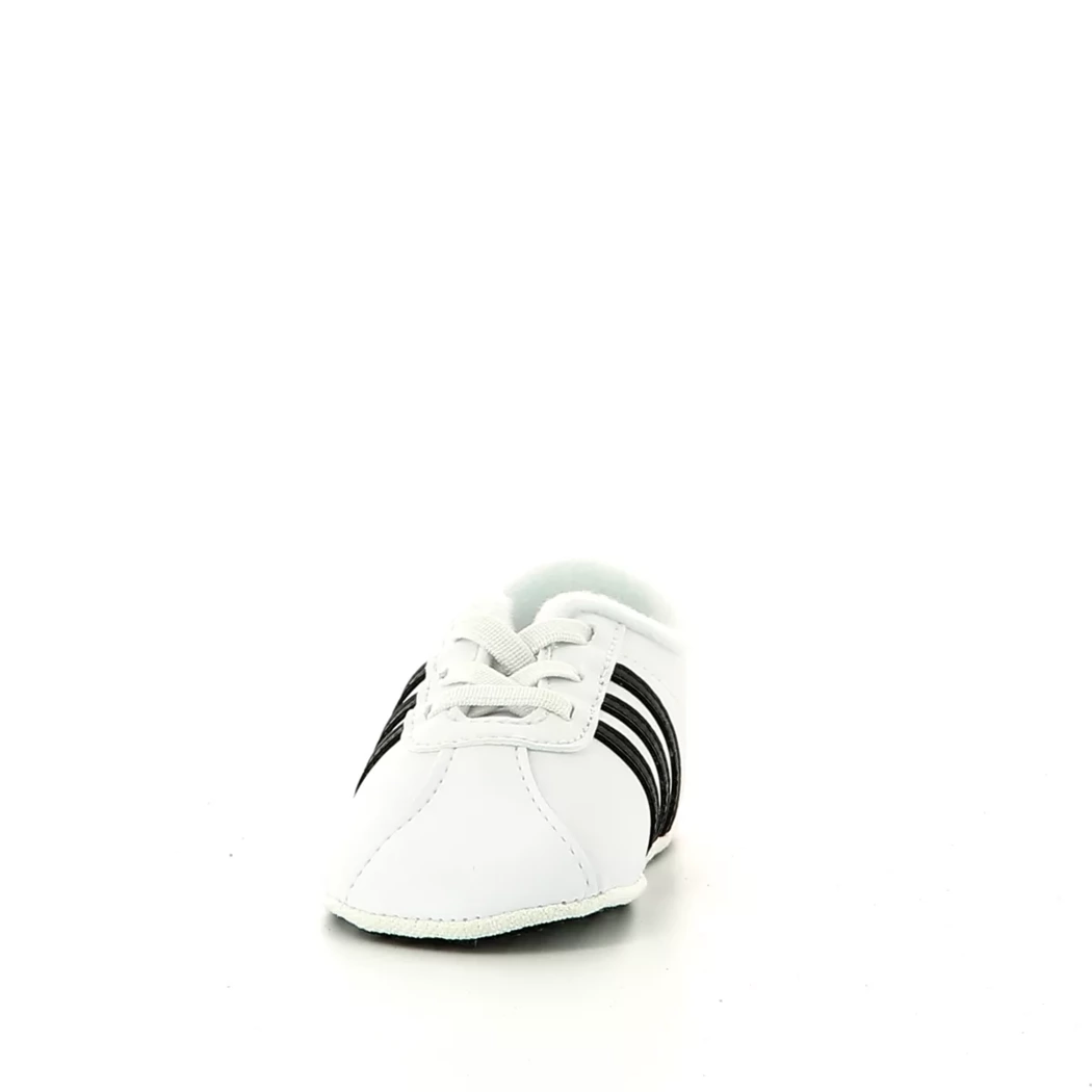 Image (5) de la chaussures Adidas - Chaussons bébé Blanc en Cuir synthétique