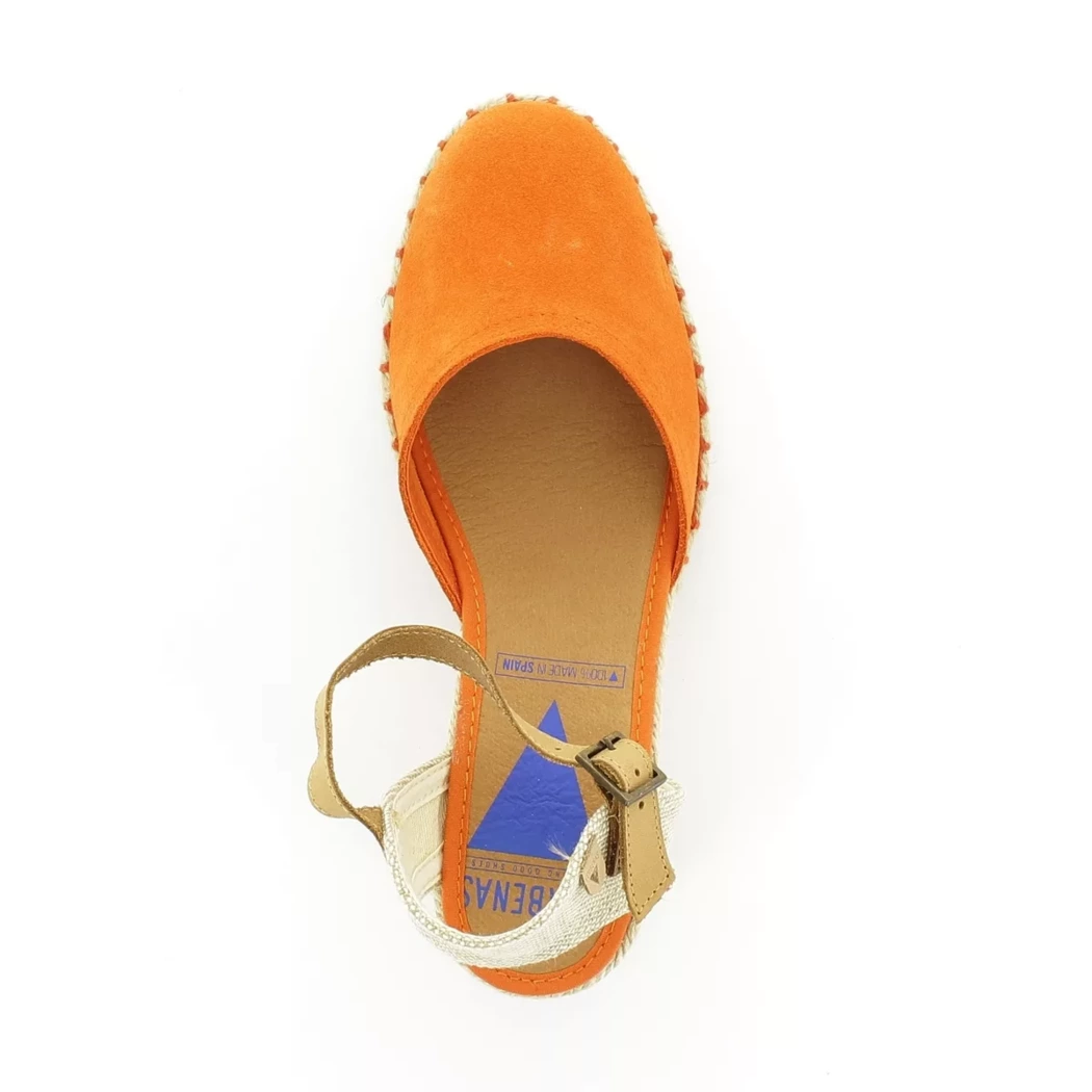 Image (6) de la chaussures Verbenas - Escarpins Orange en Cuir nubuck