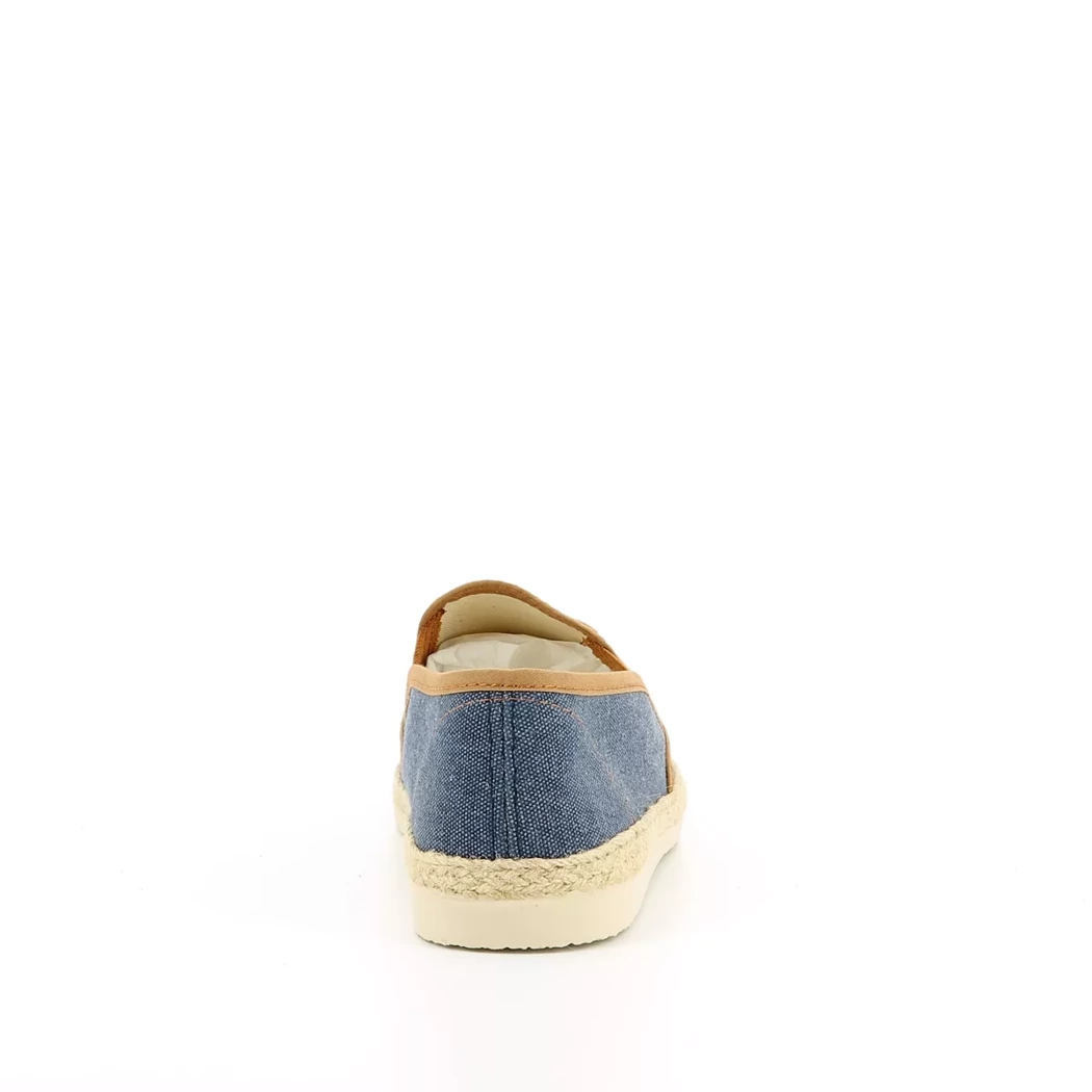 Image (3) de la chaussures Cypres - Espadrilles Bleu en Textile