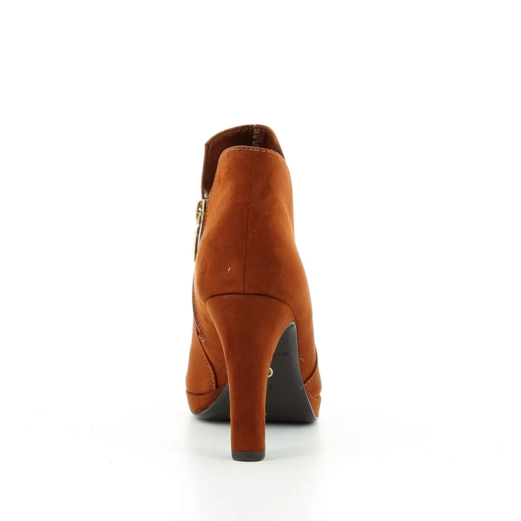 Image (3) de la chaussures Tamaris - Boots Orange en Cuir synthétique
