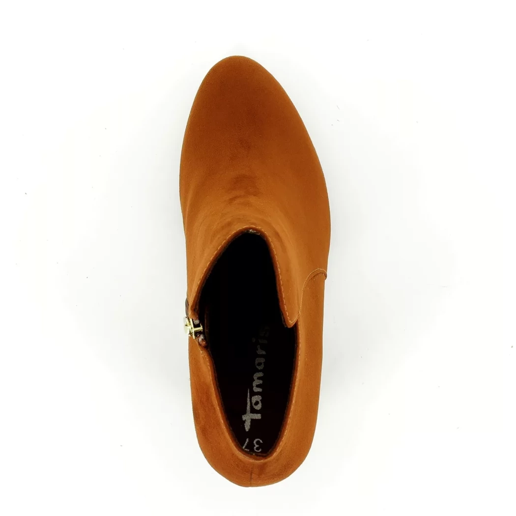 Image (6) de la chaussures Tamaris - Boots Orange en Cuir synthétique