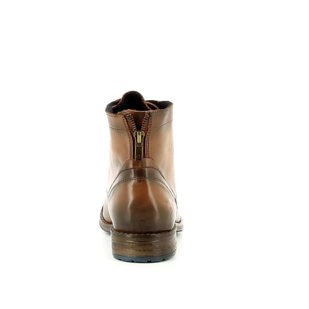 Image (3) de la chaussures Mustang - Bottines Cuir naturel / Cognac en Cuir