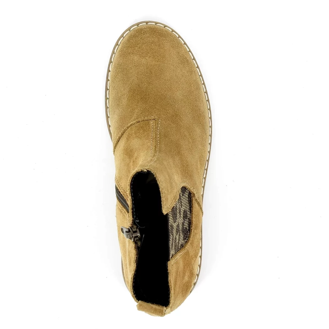 Image (6) de la chaussures Cypres Kids - Boots Taupe en Cuir nubuck