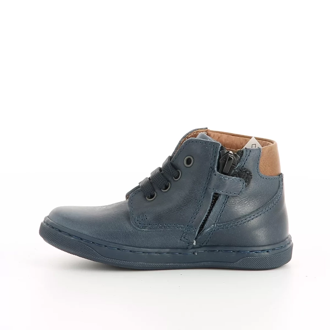 Image (4) de la chaussures Pretty Shoes - Bottines Bleu en Cuir
