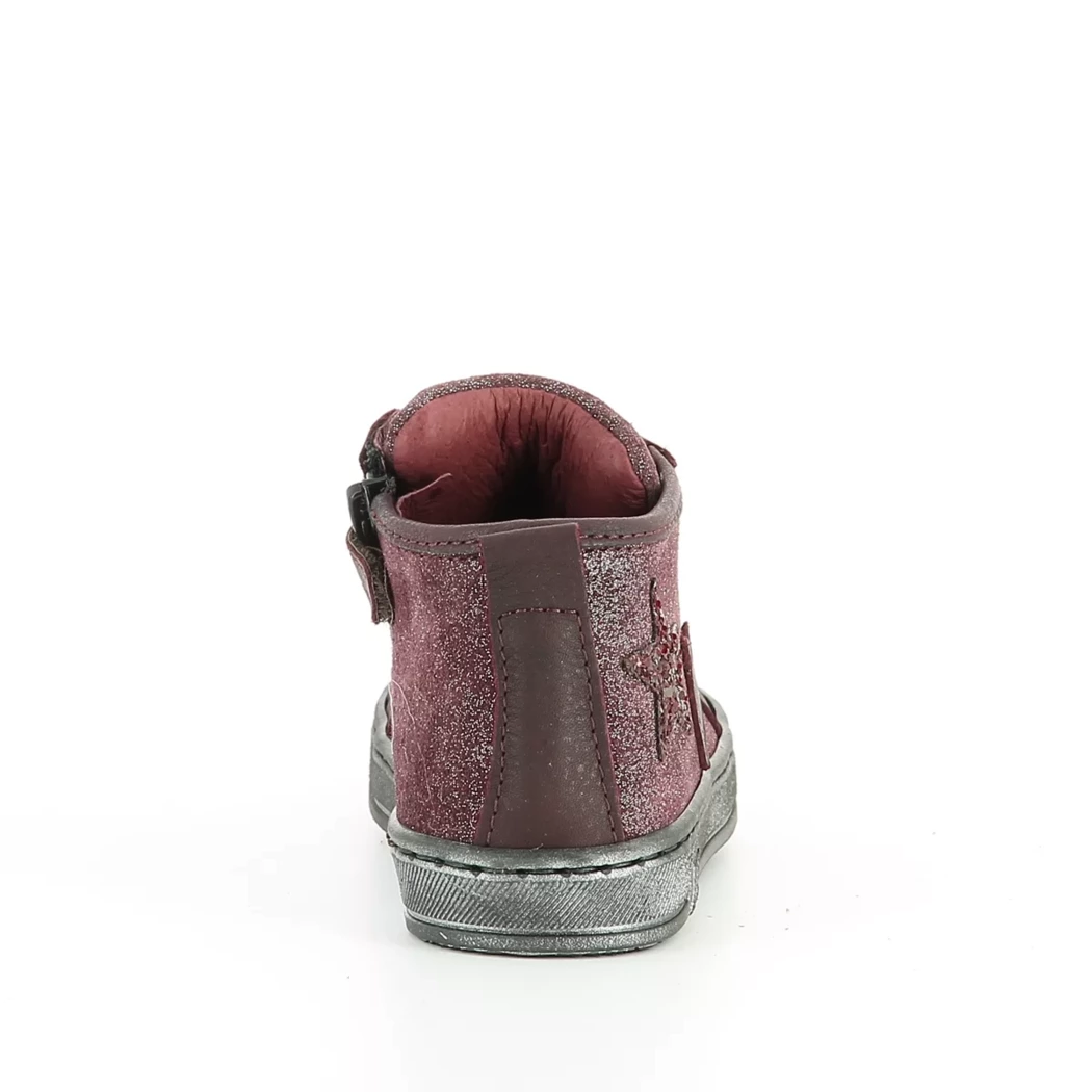 Image (3) de la chaussures Pretty Shoes - Bottines Bordeaux en Cuir
