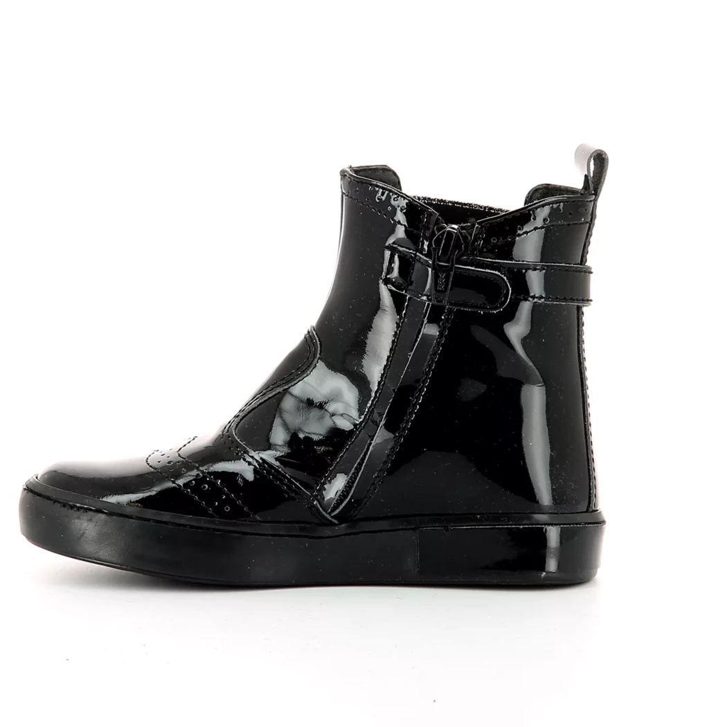 Image (4) de la chaussures Pretty Shoes - Boots Noir en Cuir vernis