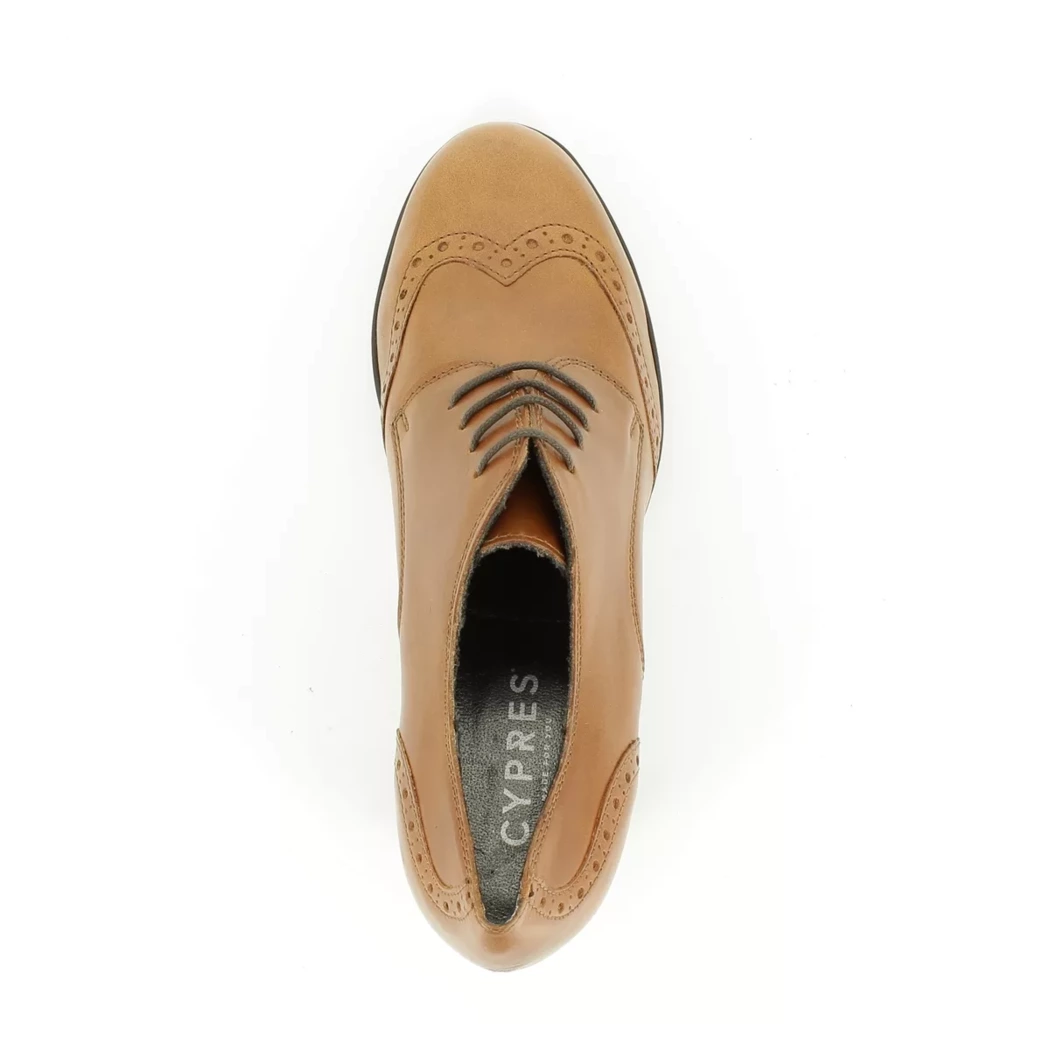 Image (6) de la chaussures Cypres - Chaussures à lacets Cuir naturel / Cognac en Cuir