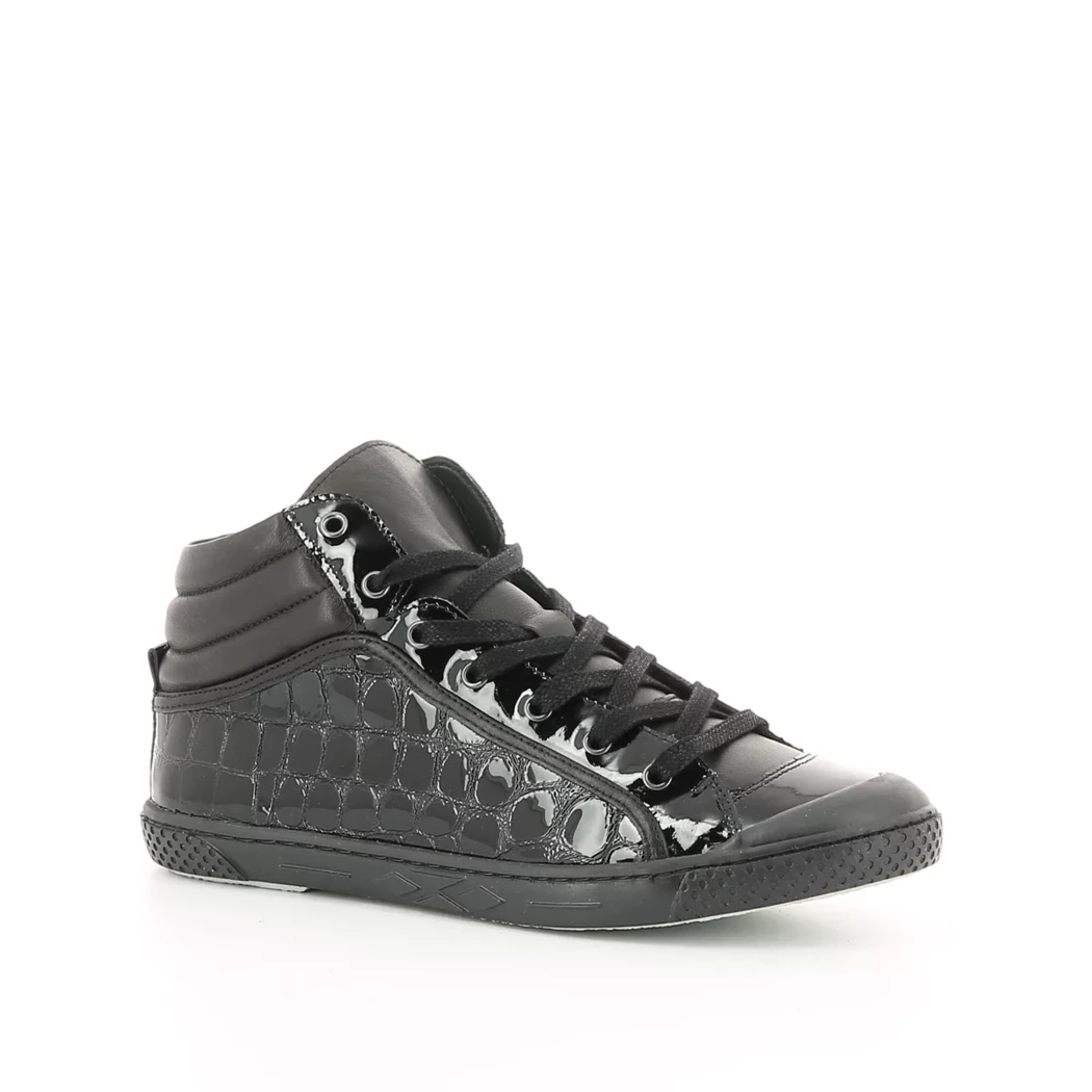 Image (1) de la chaussures Cypres - Bottines Noir en Cuir vernis