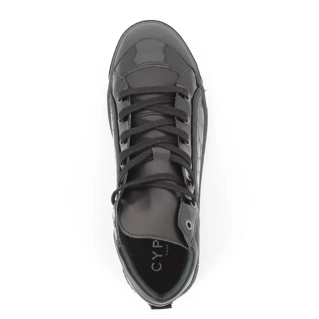 Image (6) de la chaussures Cypres - Bottines Noir en Cuir vernis