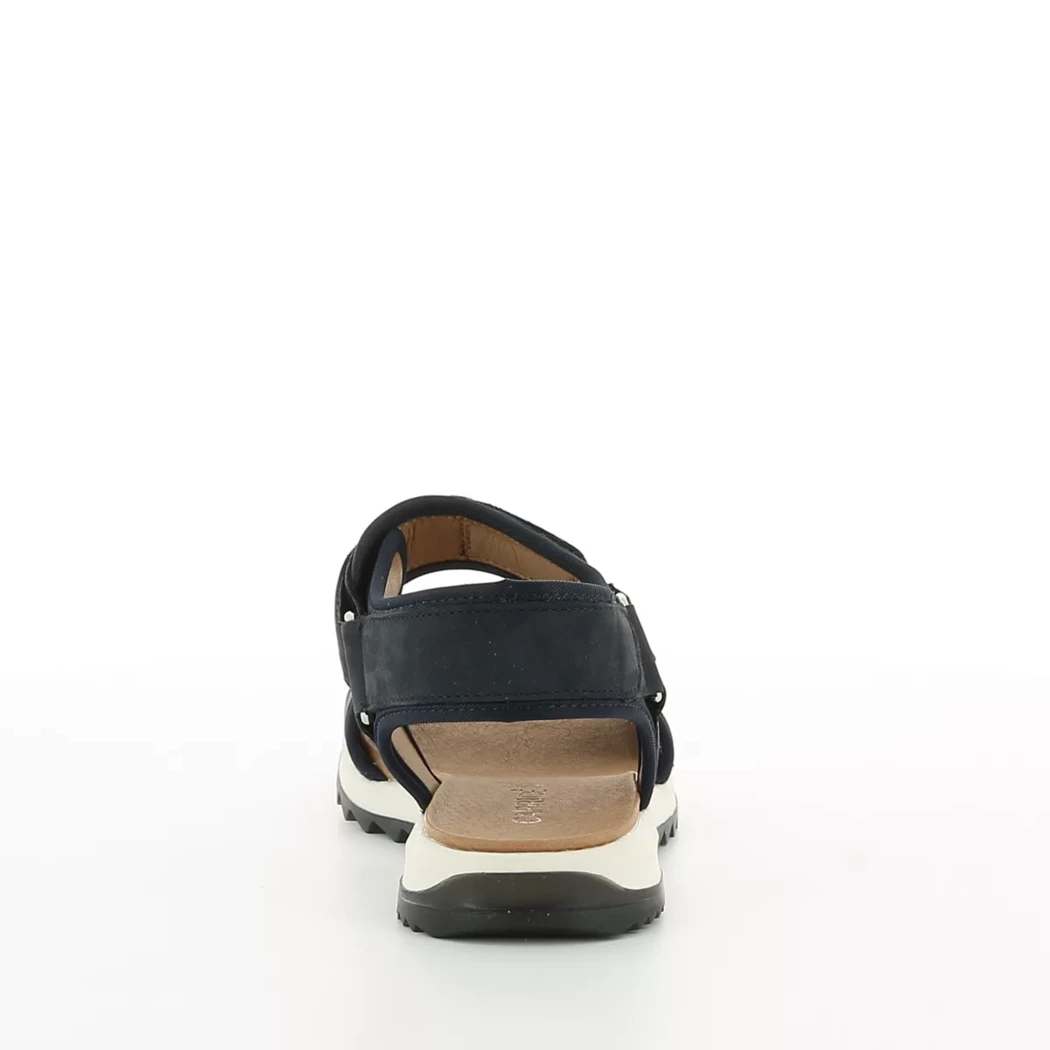 Image (3) de la chaussures Caprice - Sandales et Nu-Pieds Bleu en Cuir nubuck